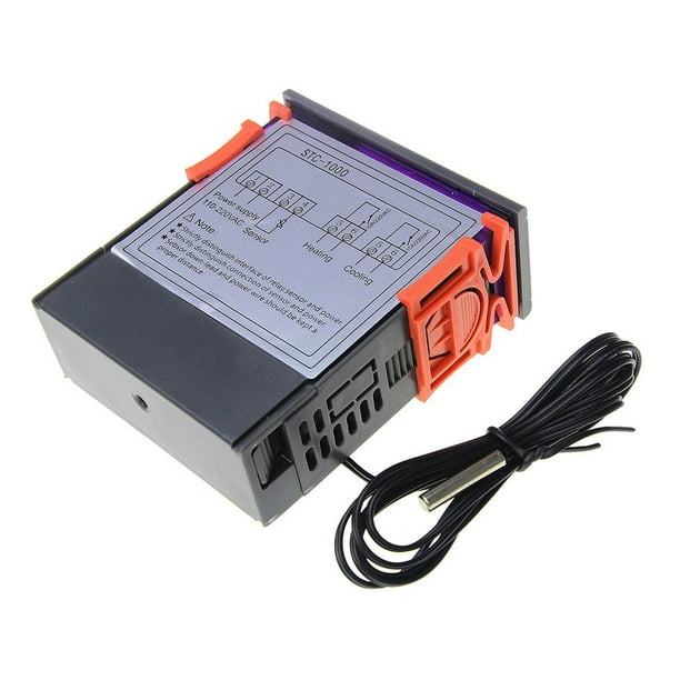 STC-1000 Digital Temperature Thermostat Controller auto Heating & Cooling 12V STC-1000 Digital Temperature Thermostat Controller auto Heating & Cooling 12V